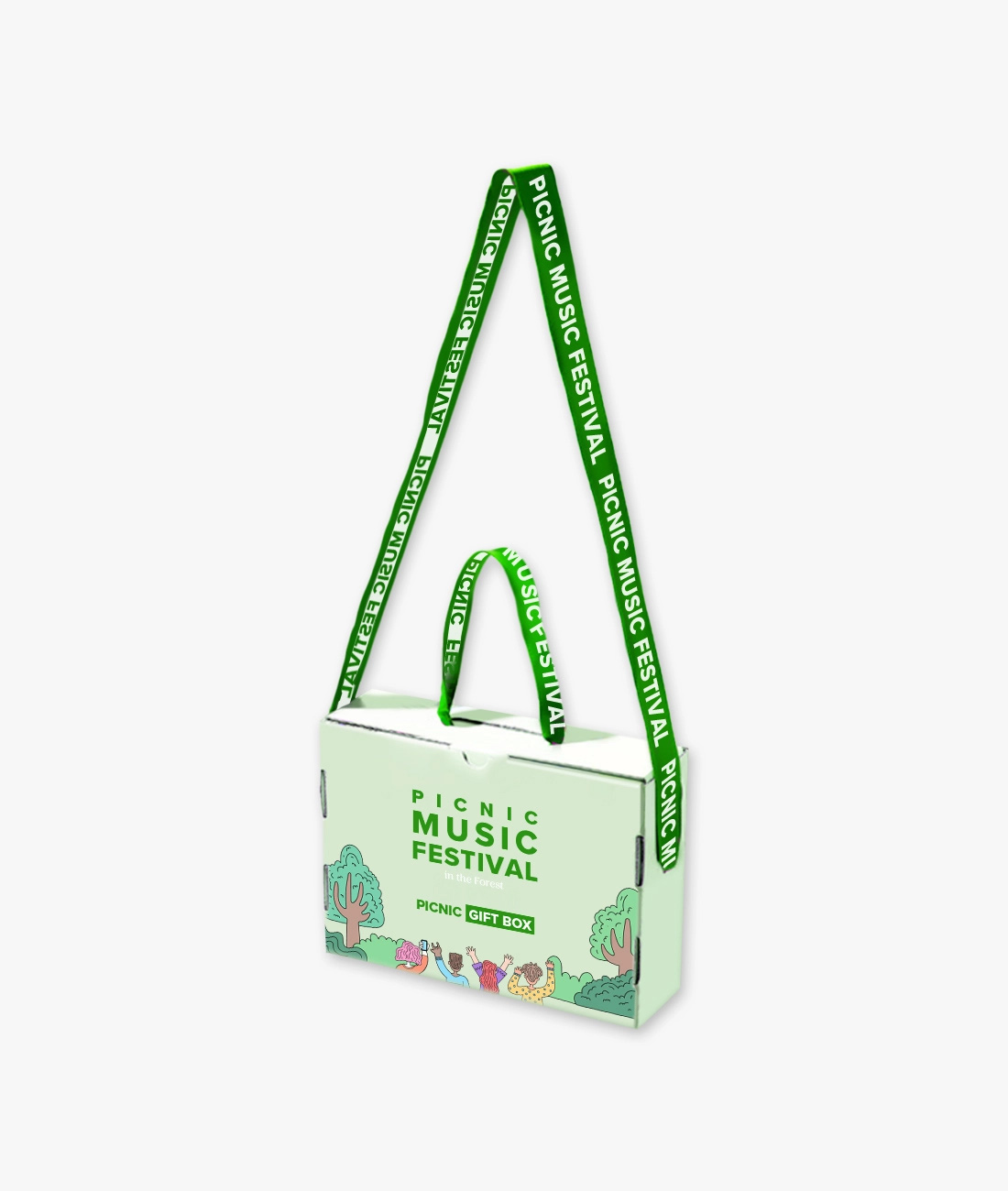 MF1327 끈 스트랩 박스 직조 주문제작 먼데이피크닉 먼데이팩토리