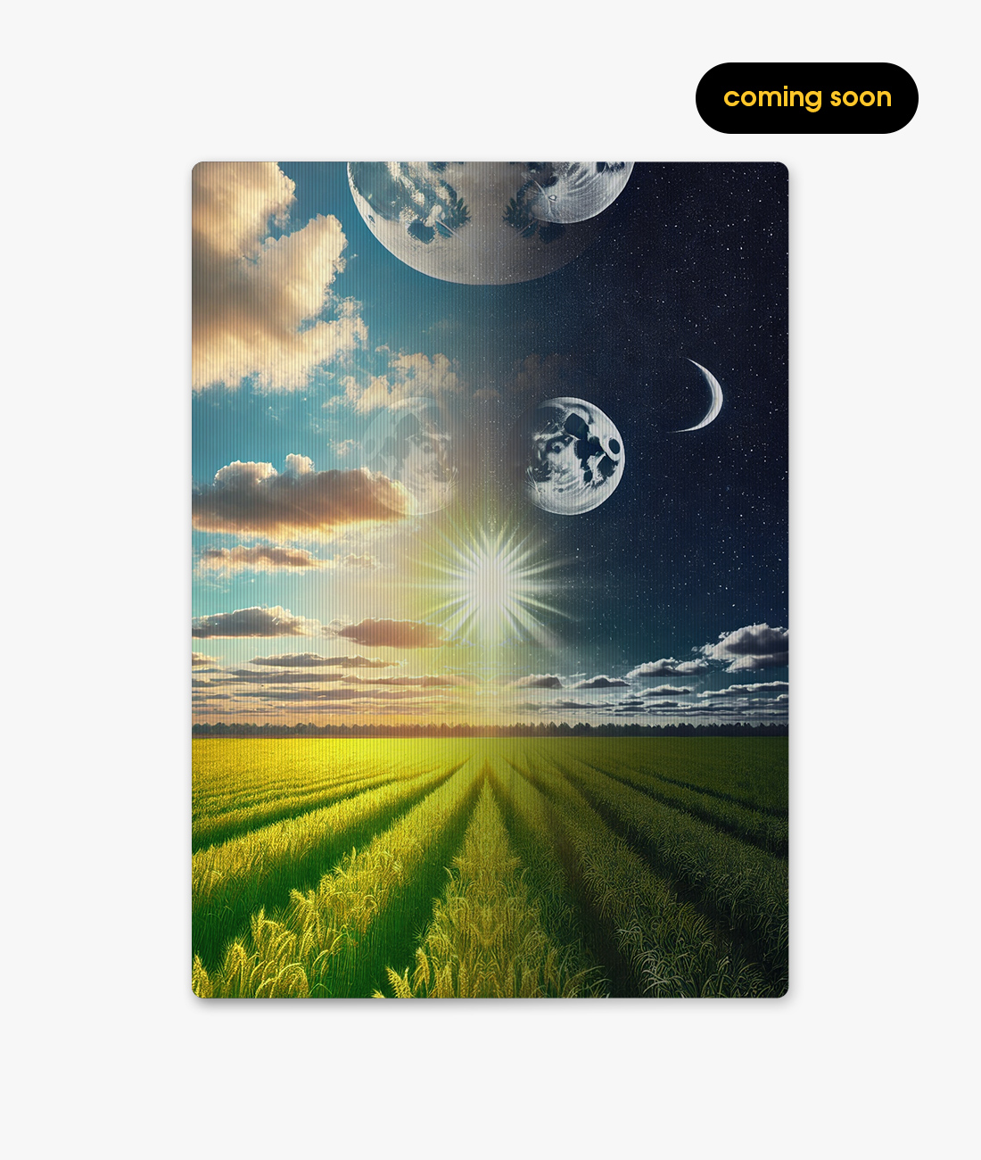 MF1328 렌티큘러 포스터 주문제작 먼데이피크닉 먼데이팩토리