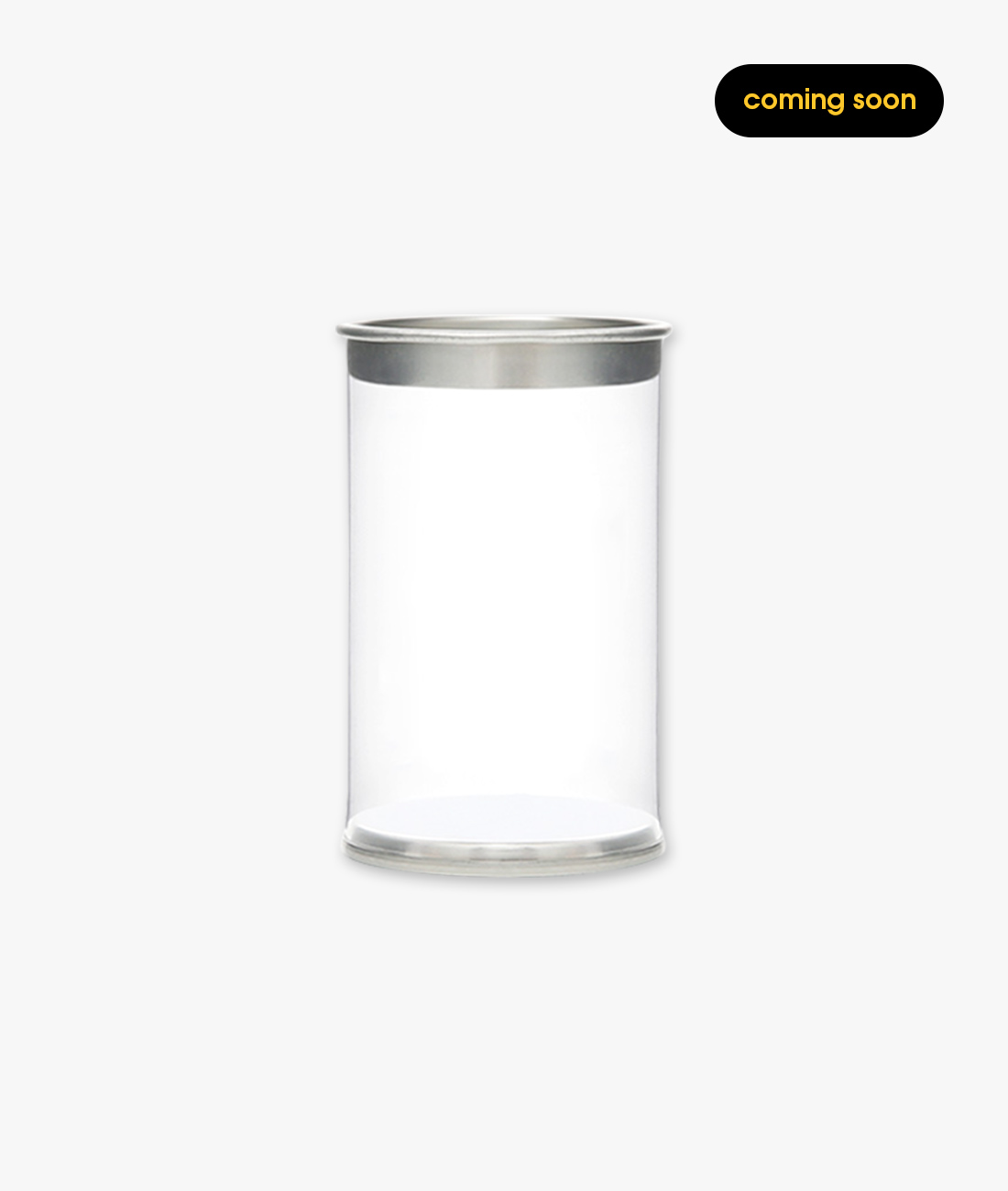 MF1353 투명 원통 케이스 주문제작 먼데이피크닉 먼데이팩토리