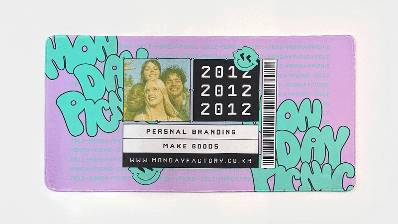 먼데이팩토리 마우스패드 상세페이지