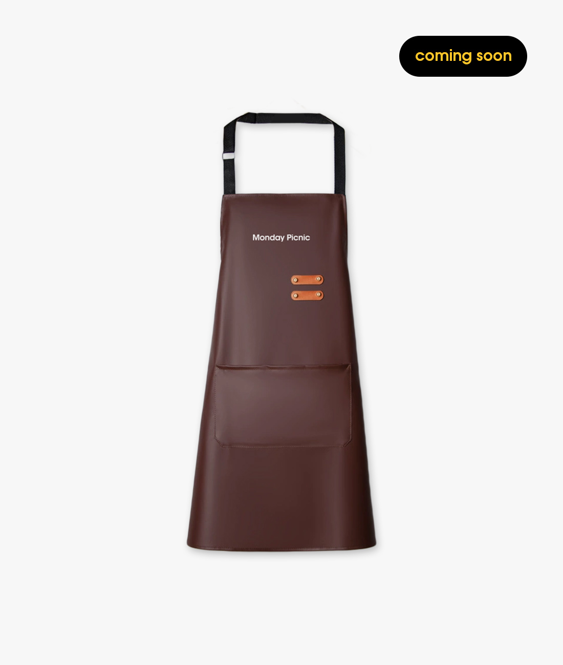 MF1287 앞치마 주문제작 먼데이피크닉 먼데이팩토리