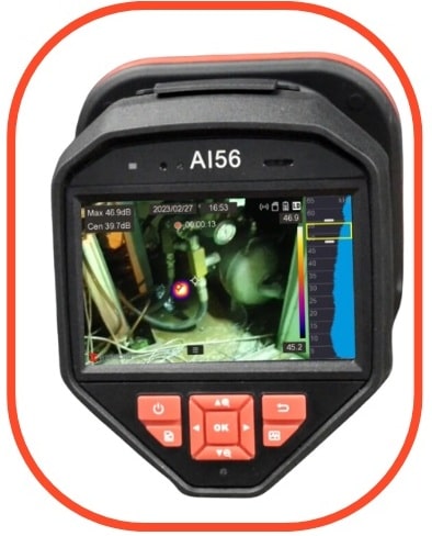 고해상도 4.3인치 LCD 디스플레이 | 800 × 480 해상도 | 8가지 음향 팔레트 지원 | Analyzer Acoustic 소프트웨어 제공