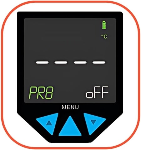 TI 파이로미터 측정 방식 선택 기능 | PRB ON 시 열전대(K타입), OFF 시 Pyrometer 모드 전환