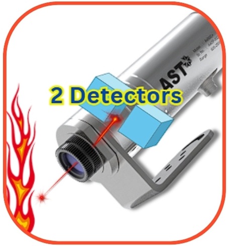 2-Color 방식 파이로미터(Pyrometer) 듀얼 디텍터로 환경 변화에도 정밀 측정 가능