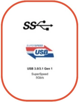 Mega Speed MAX V 시리즈 SuperSpeed USB 포트 | 고속 데이터 전송 및 파일 백업 기능
