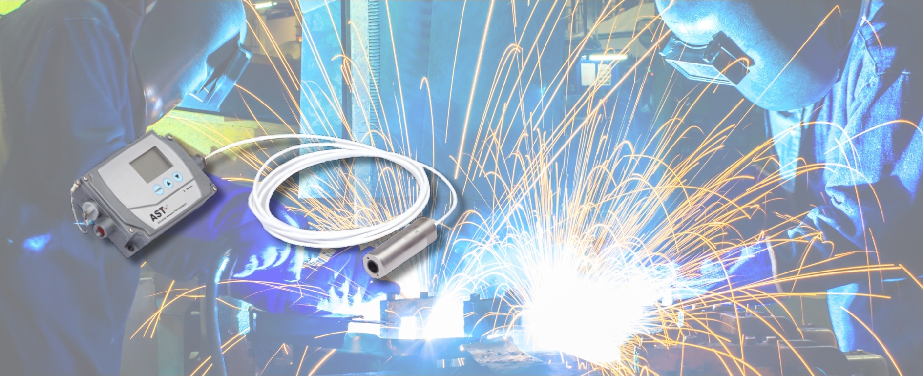 E450C PL 2-Color 적외선 온도계 | 고온 환경에서 정밀한 온도 측정 | 최대 2500°C 측정 지원