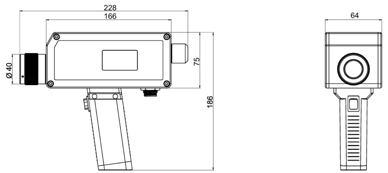 휴대용 P 시리즈 크기 정보