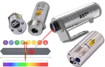 적외선 고온계 고온 특화형 Pyrometer AST A+ A T3 시리즈 제품에 대한 이미지