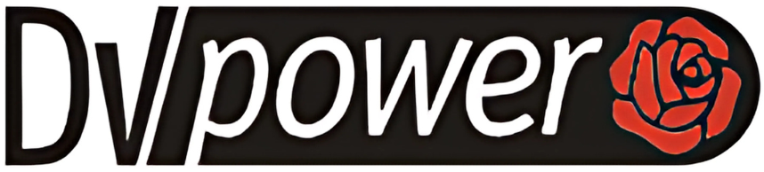 윤보컴퍼니 파트너 dvpower 회사 로고 이미지