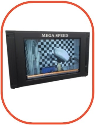 Mega Speed MAX V 시리즈 7인치 터치 디스플레이 | 실시간 영상 확인 및 현장 설정 가능