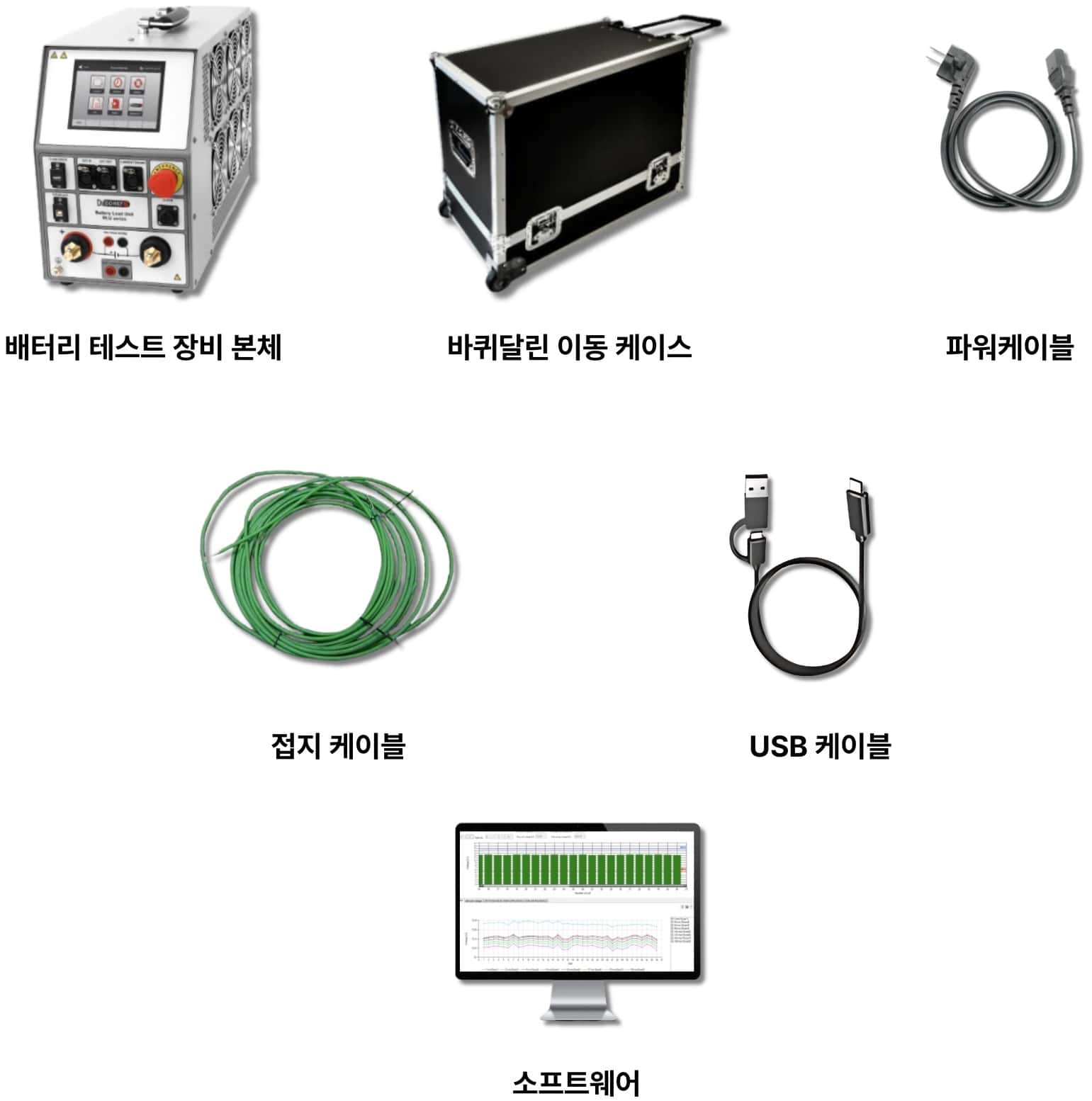DV POWER BLU 시리즈 | 기본 제공 제품