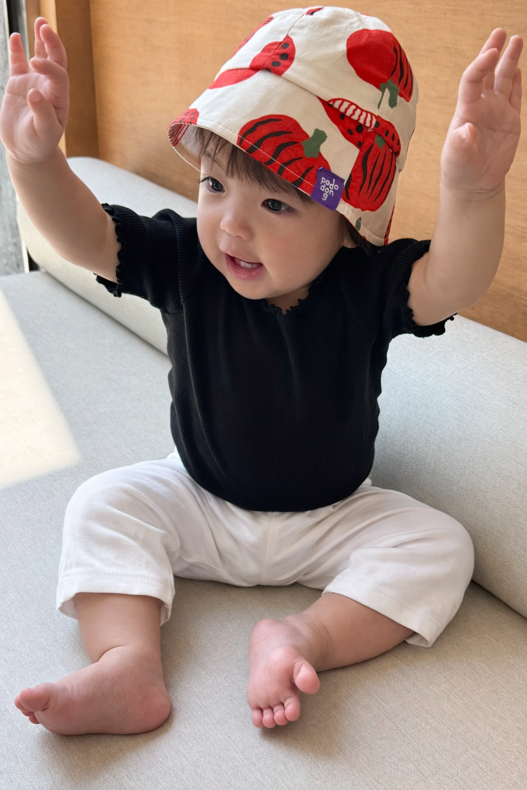PUMPKIN SUNHAT (RED)