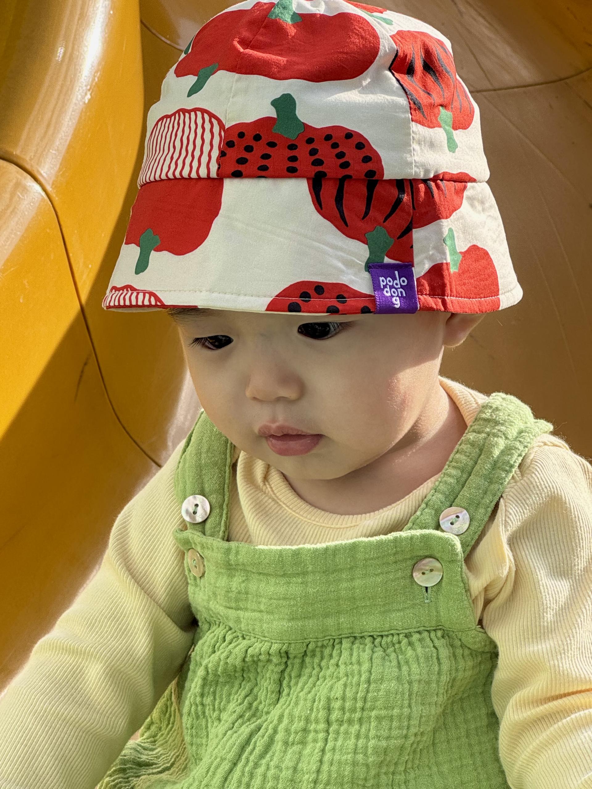 PUMPKIN SUNHAT (RED)
