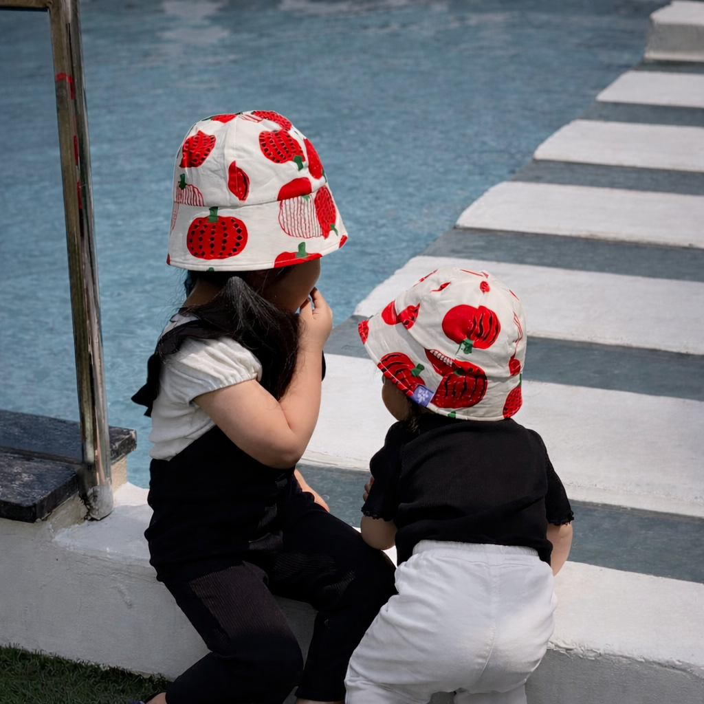 PUMPKIN SUNHAT (RED)