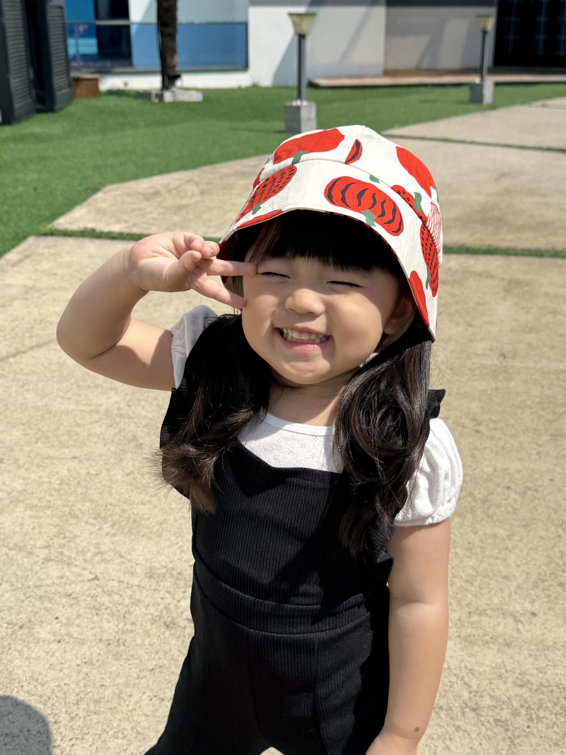 PUMPKIN SUNHAT (RED)