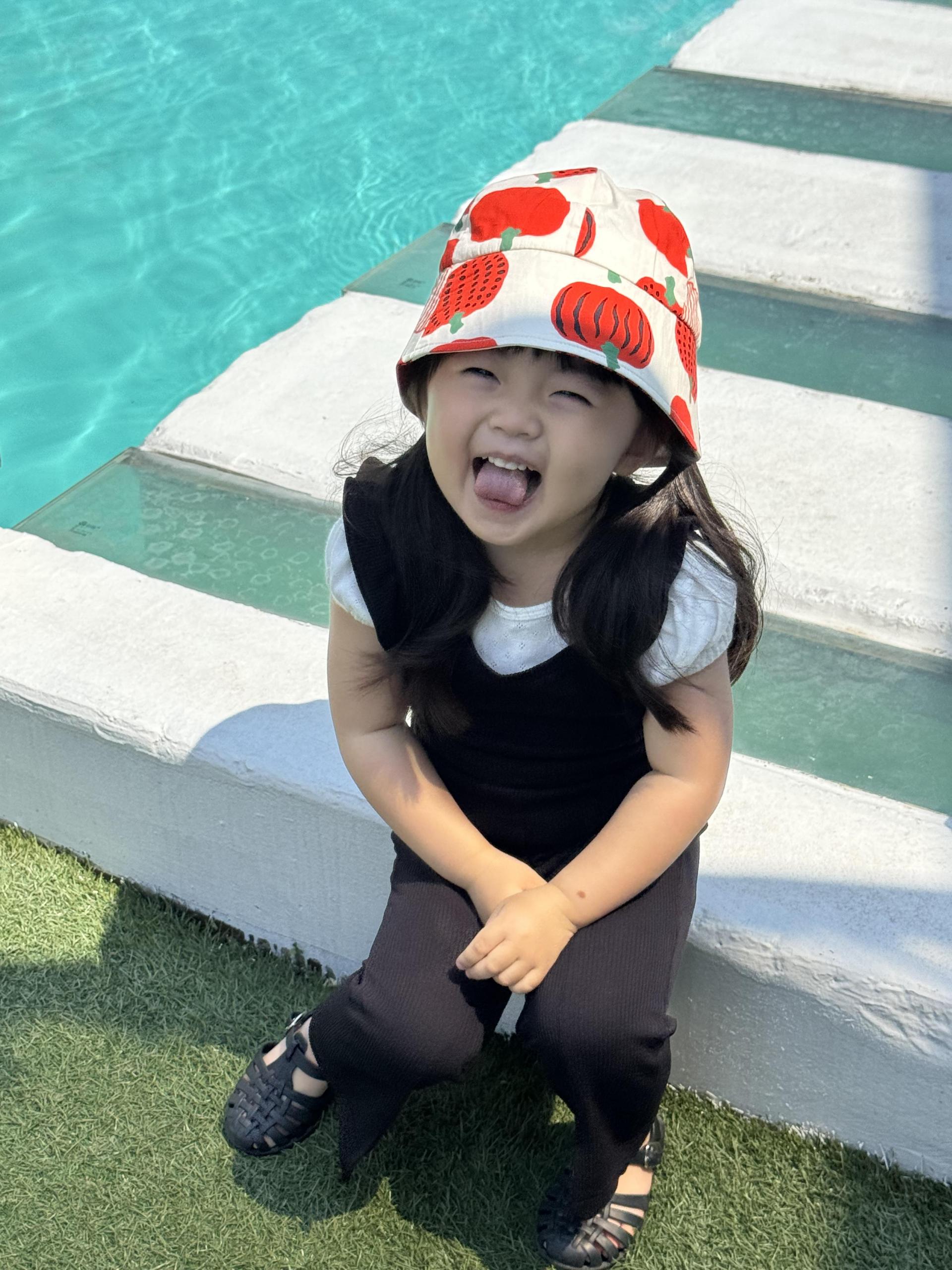 PUMPKIN SUNHAT (RED)