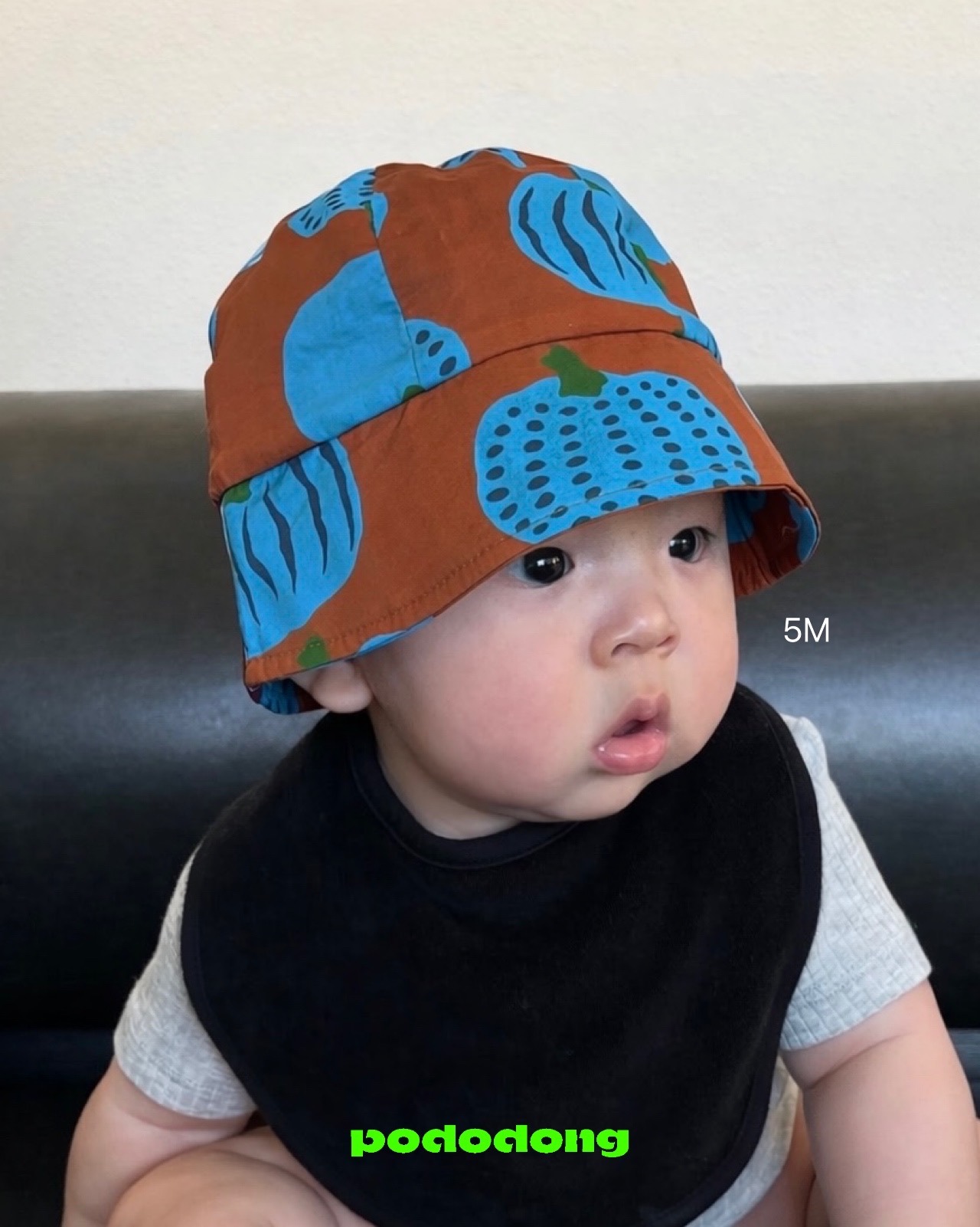 PUMPKIN SUNHAT (BLUE)