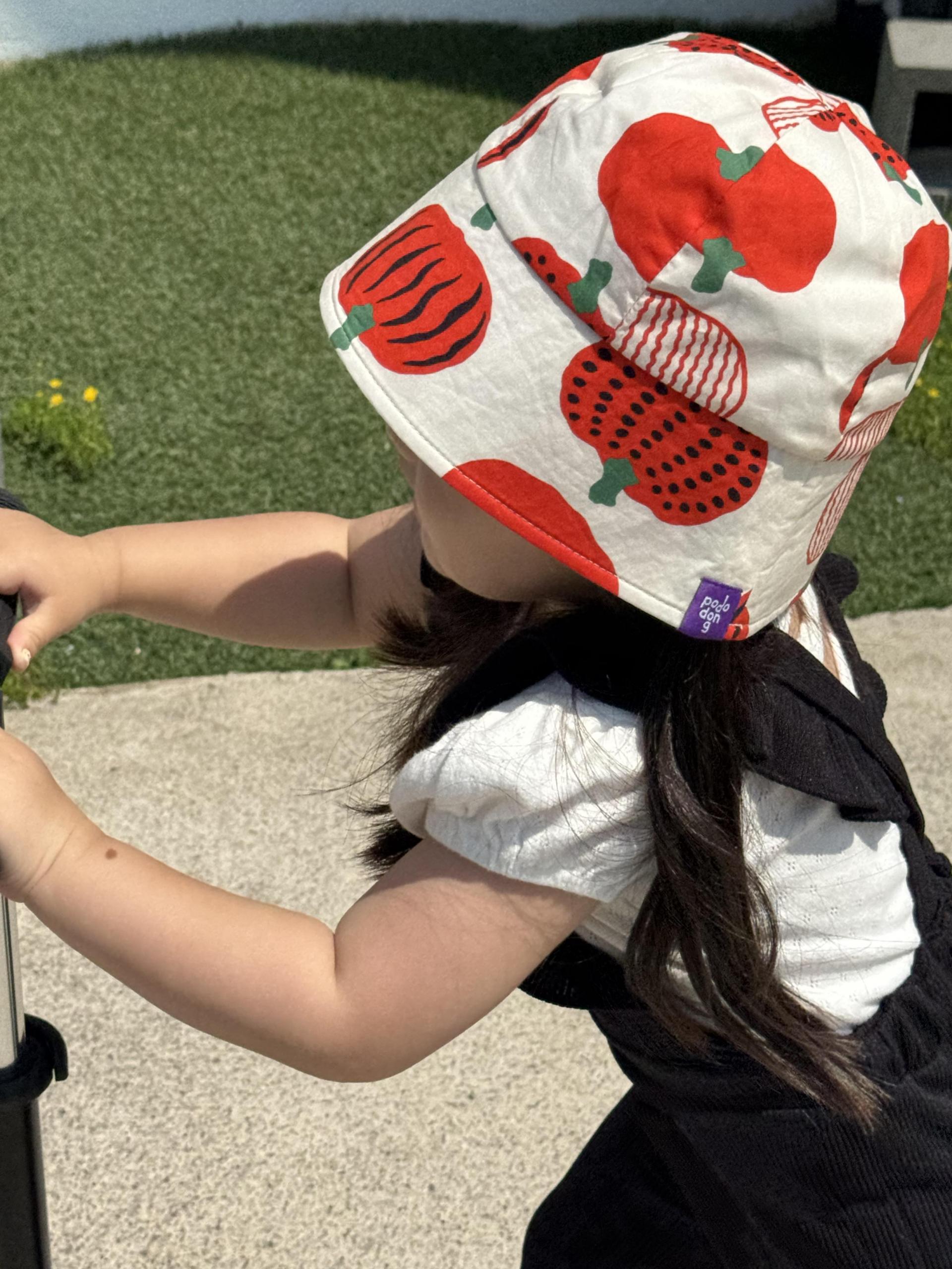 PUMPKIN SUNHAT (RED)