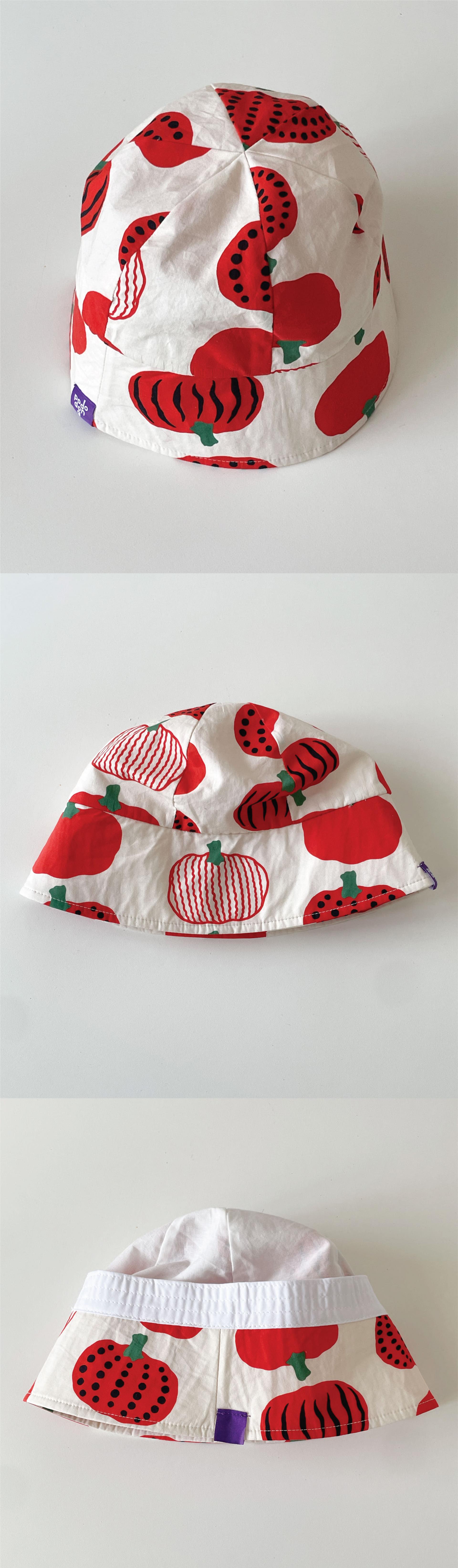 PUMPKIN SUNHAT (RED)