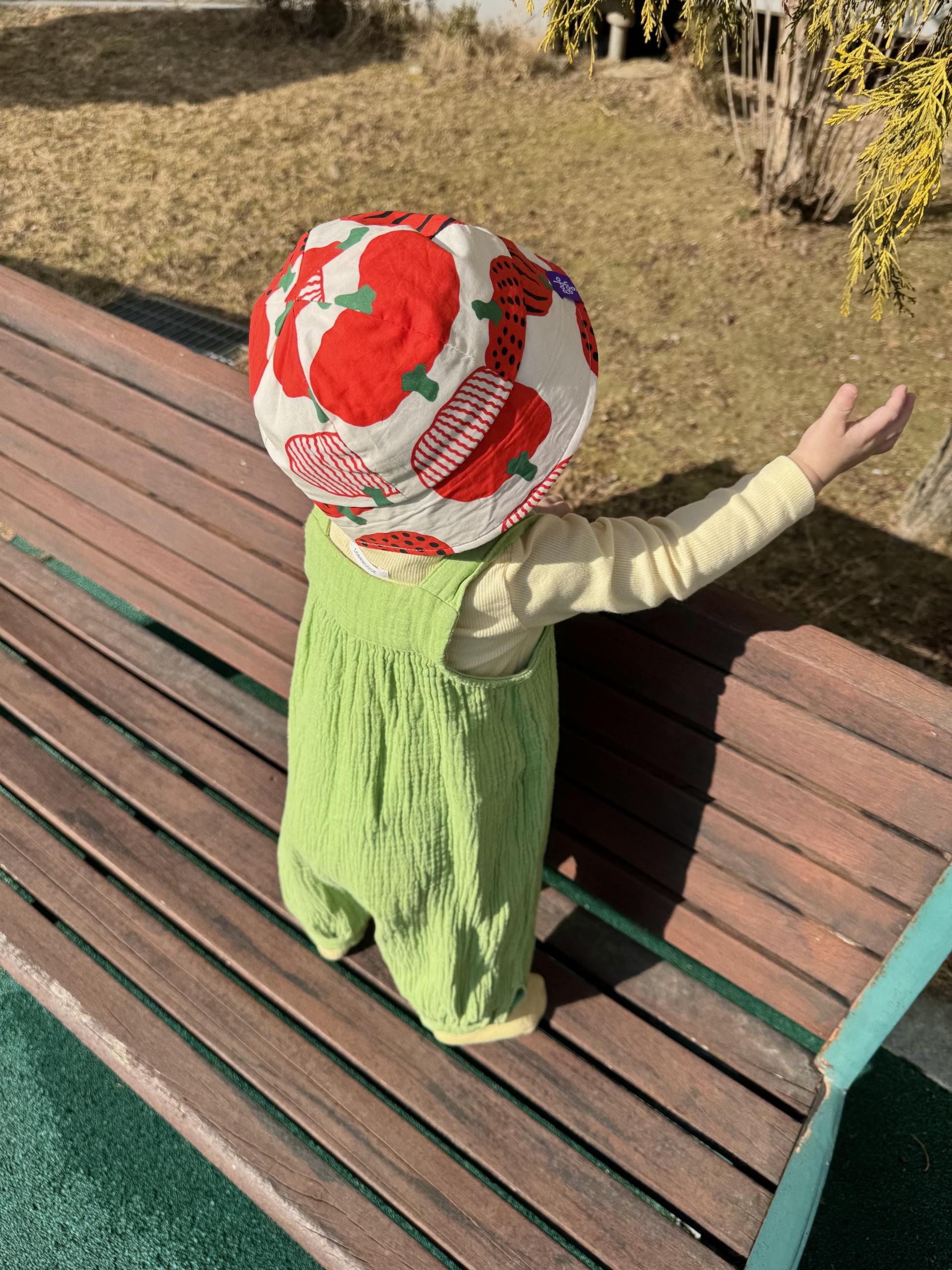 PUMPKIN SUNHAT (RED)