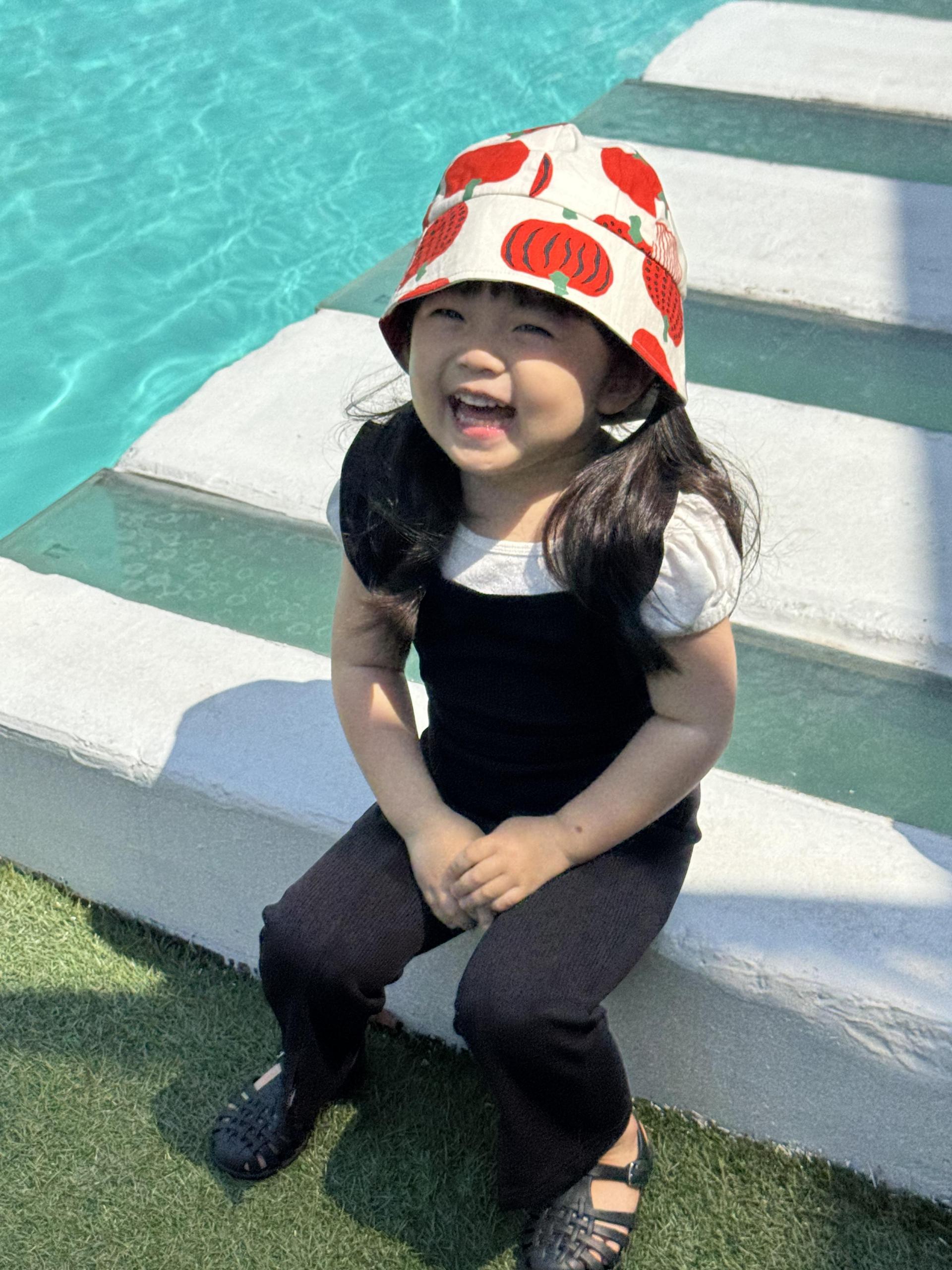 PUMPKIN SUNHAT (RED)