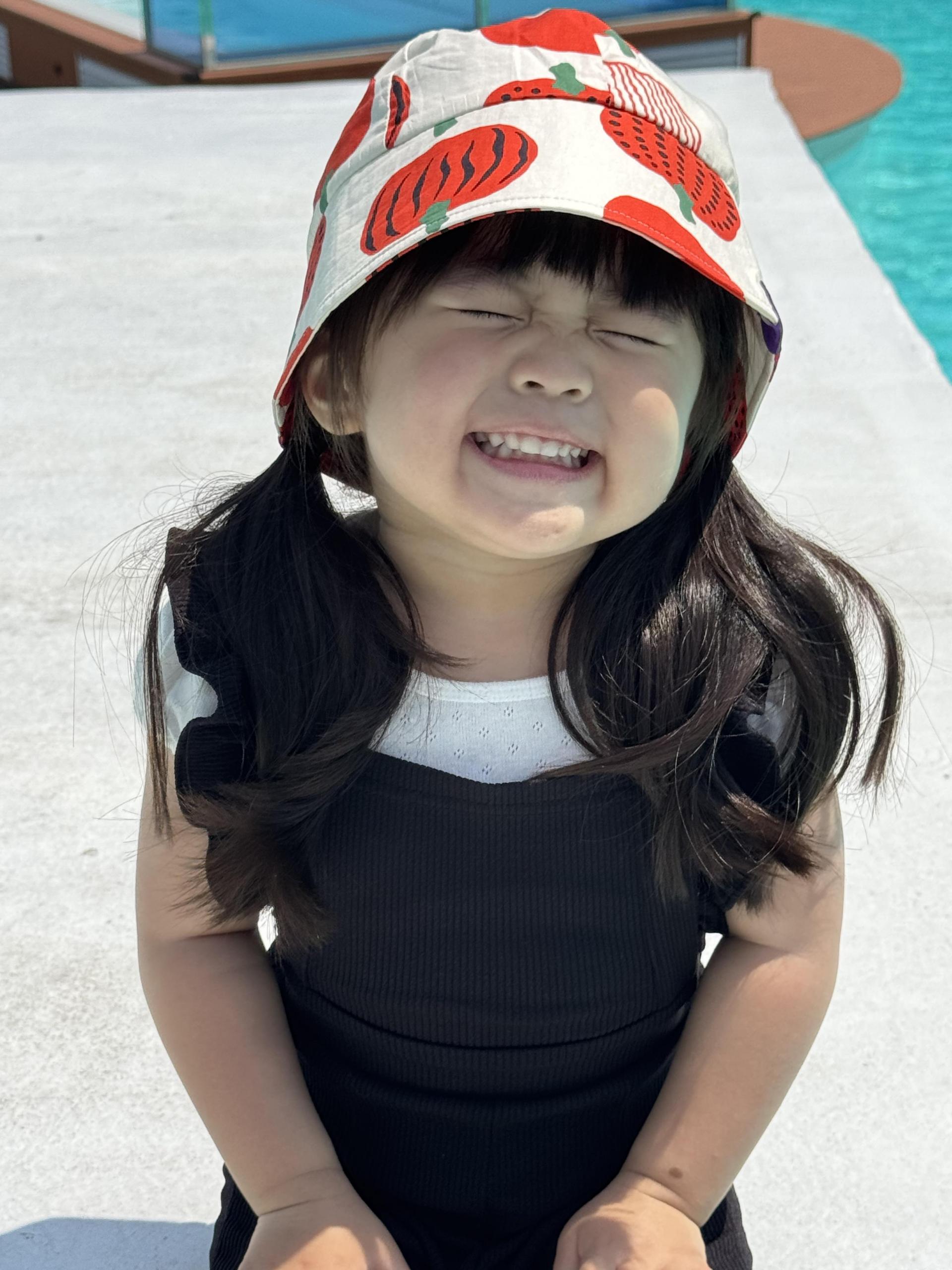 PUMPKIN SUNHAT (RED)