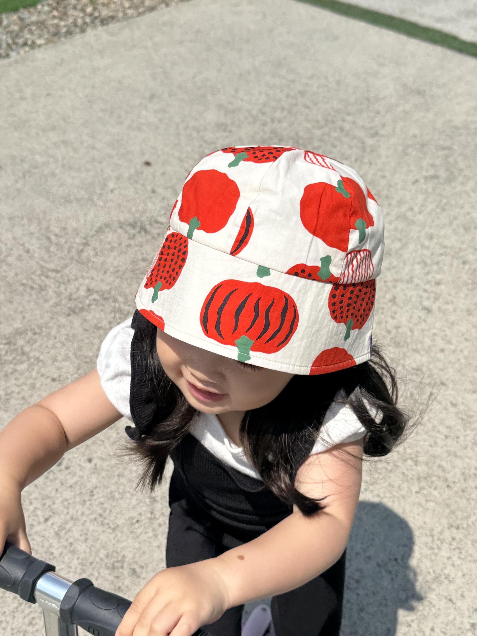 PUMPKIN SUNHAT (RED)