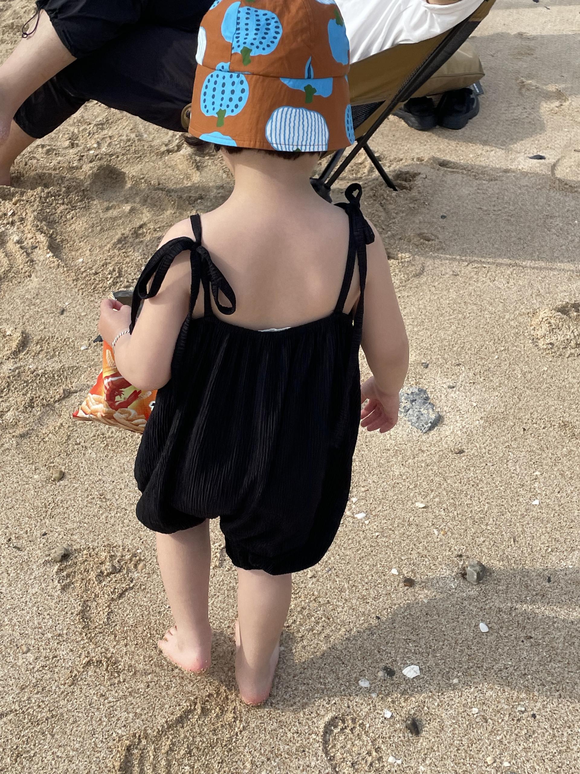 PUMPKIN SUNHAT (BLUE)