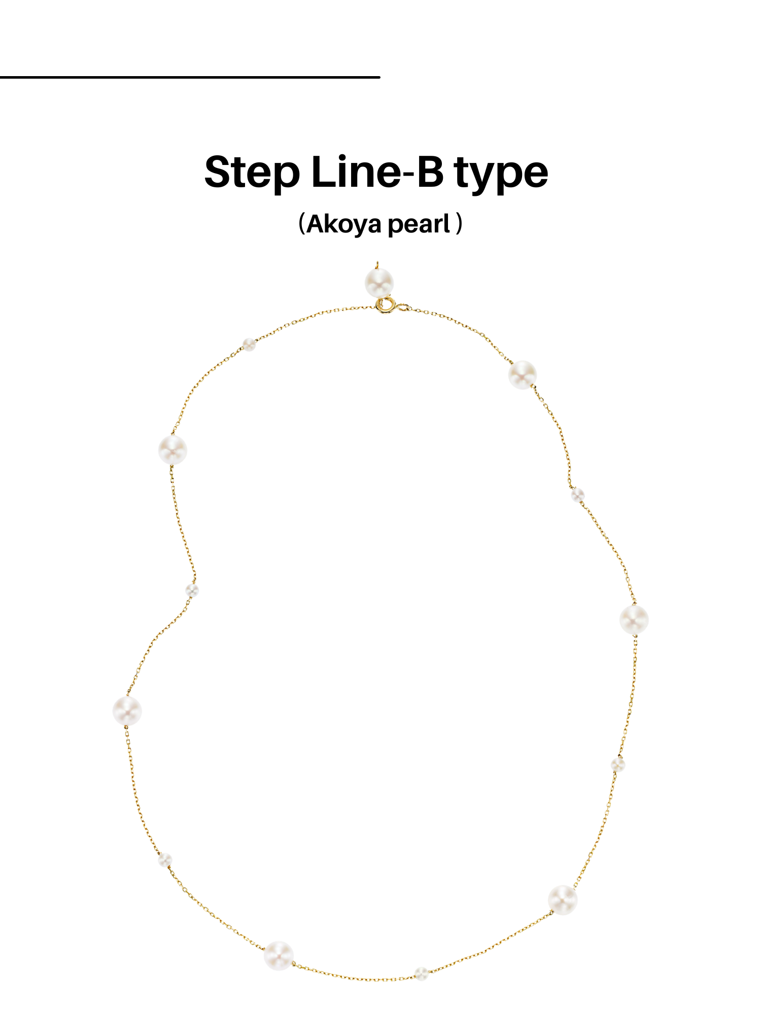 Step Line 3 Types (Akoya pearl)