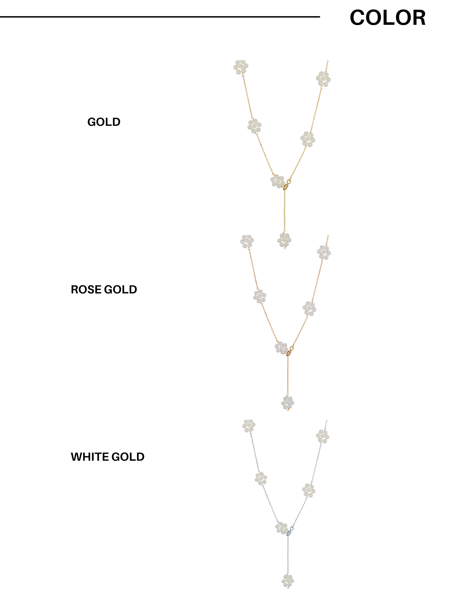 White Flower(AAA+ Fresh natural pearl)