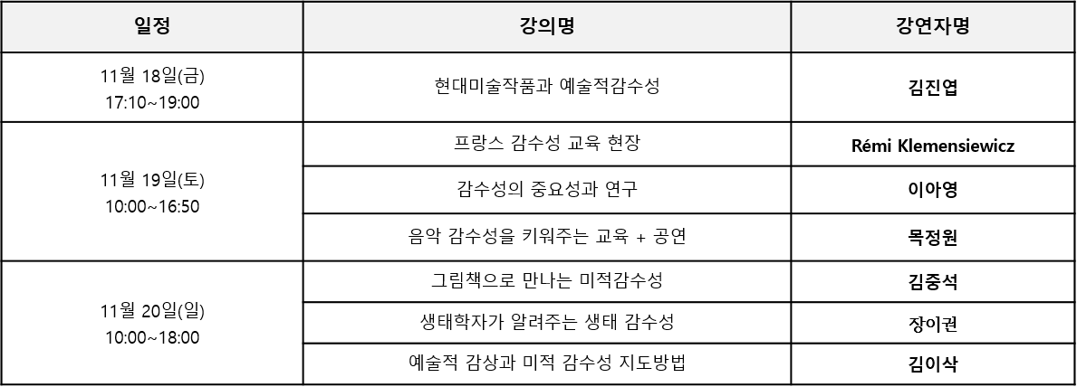 시간표