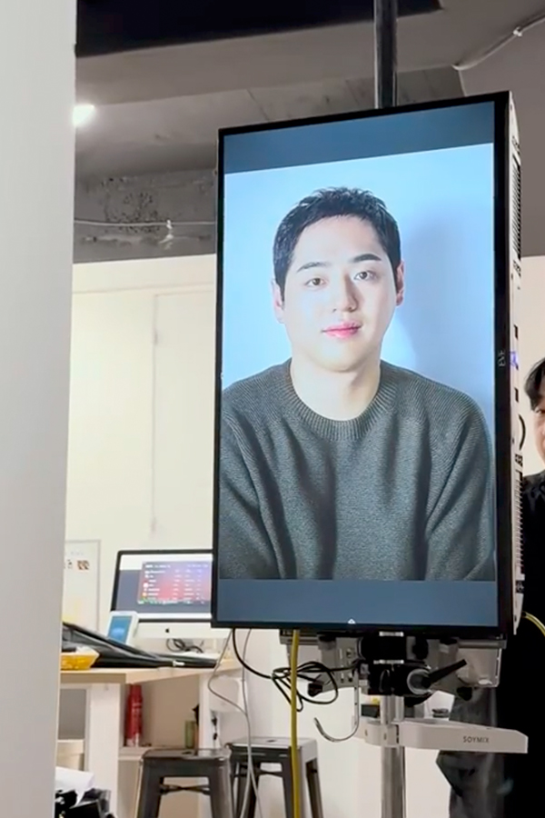 배우 프로필 촬영 현장