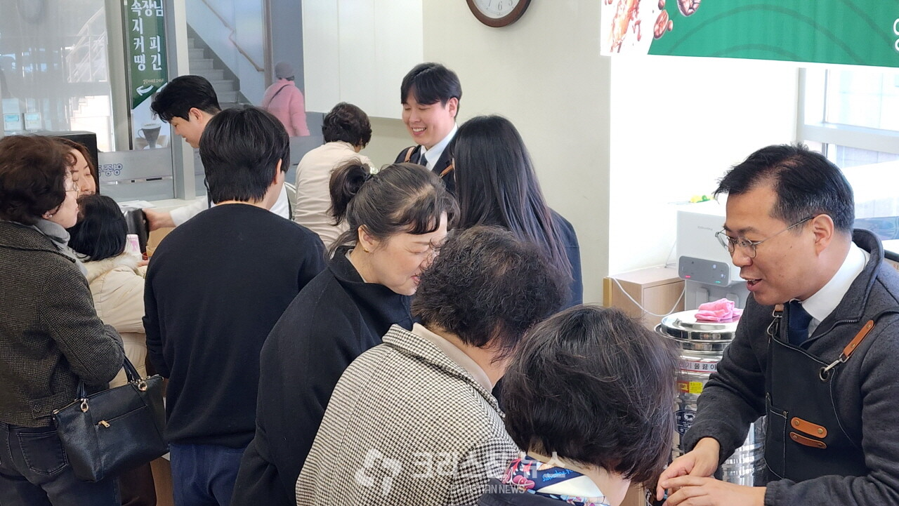 세미나 1부 모습, 즐거운 차타임