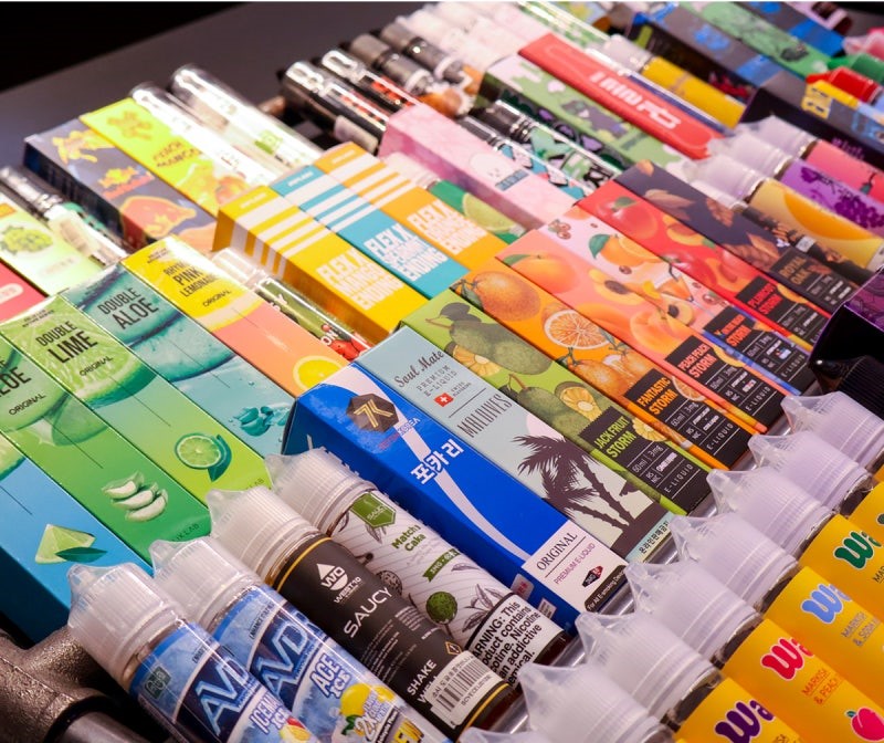 다양한 전자담배 액상 이미지