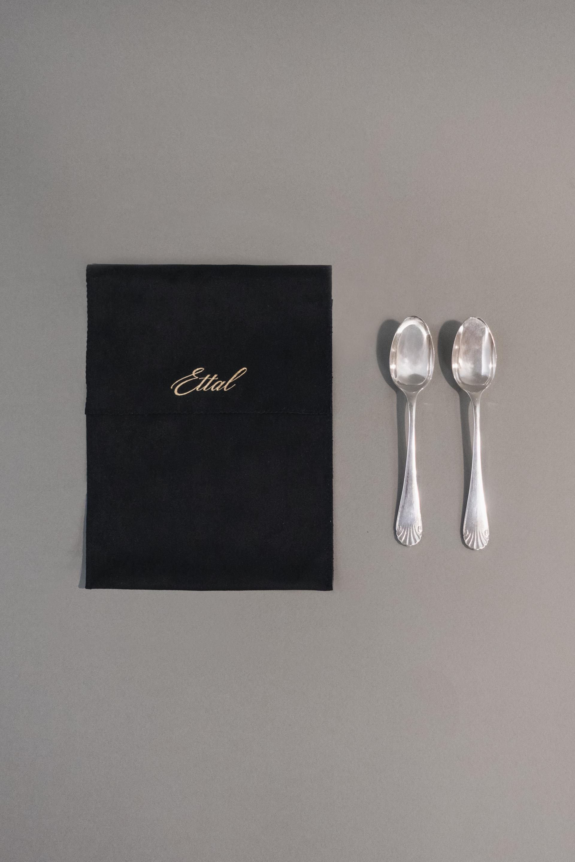 Christofle Silver Plated Dessert Spoon (Set of 2)