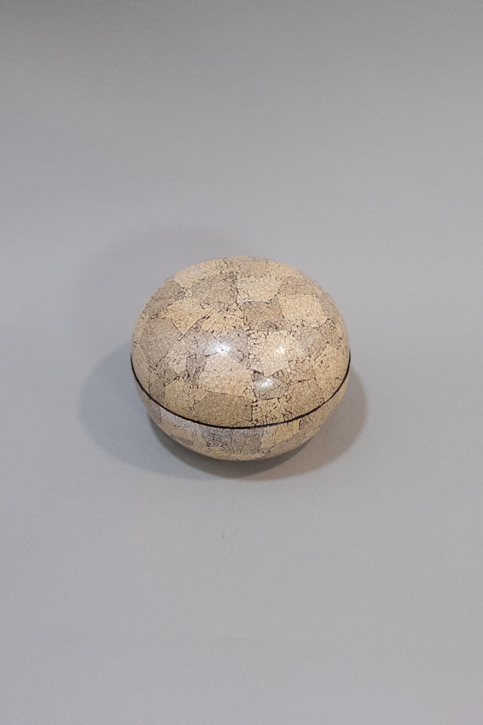 Aer Deco Eggshell Lacquer Box