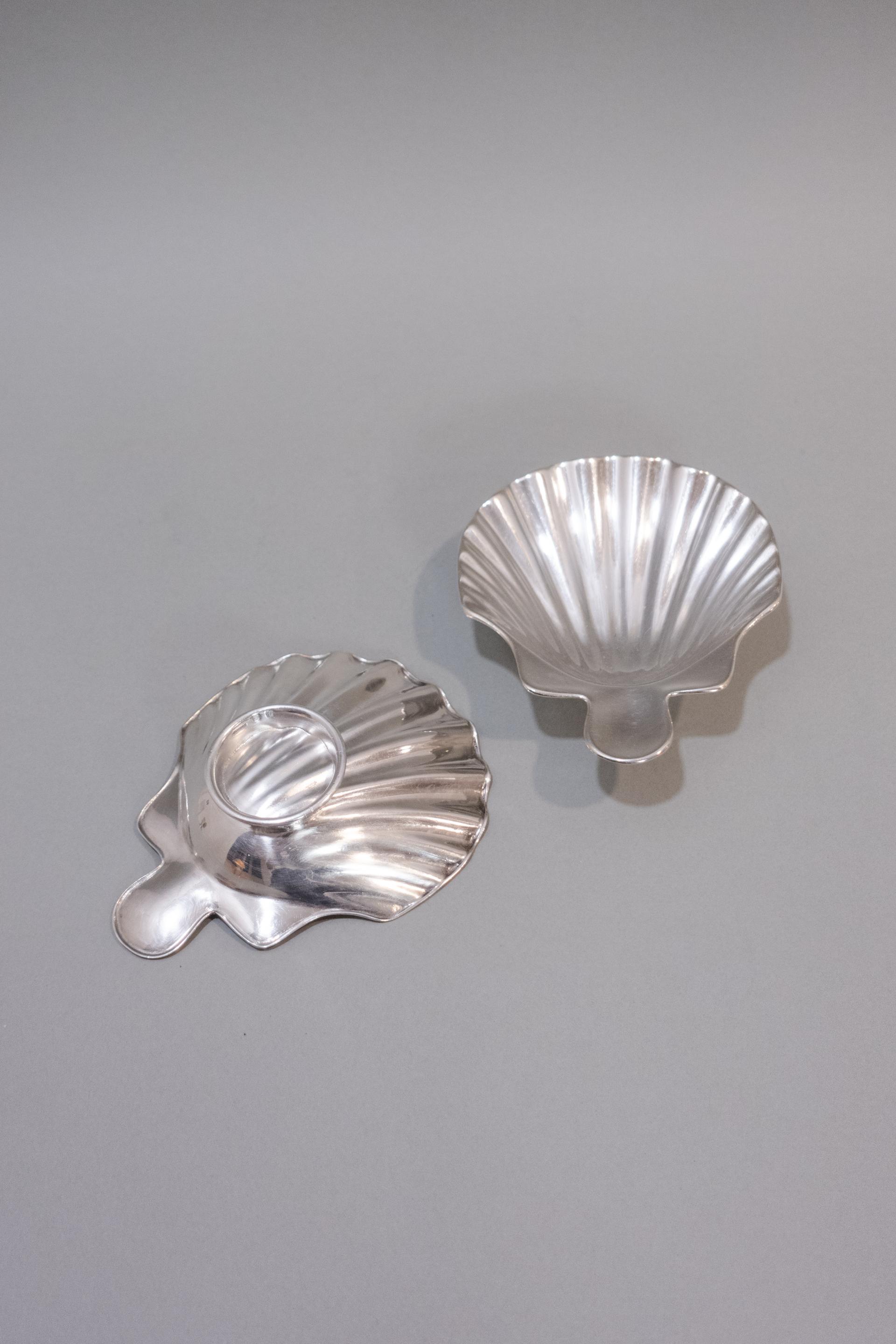 Christofle Silver Plated Shell Dish