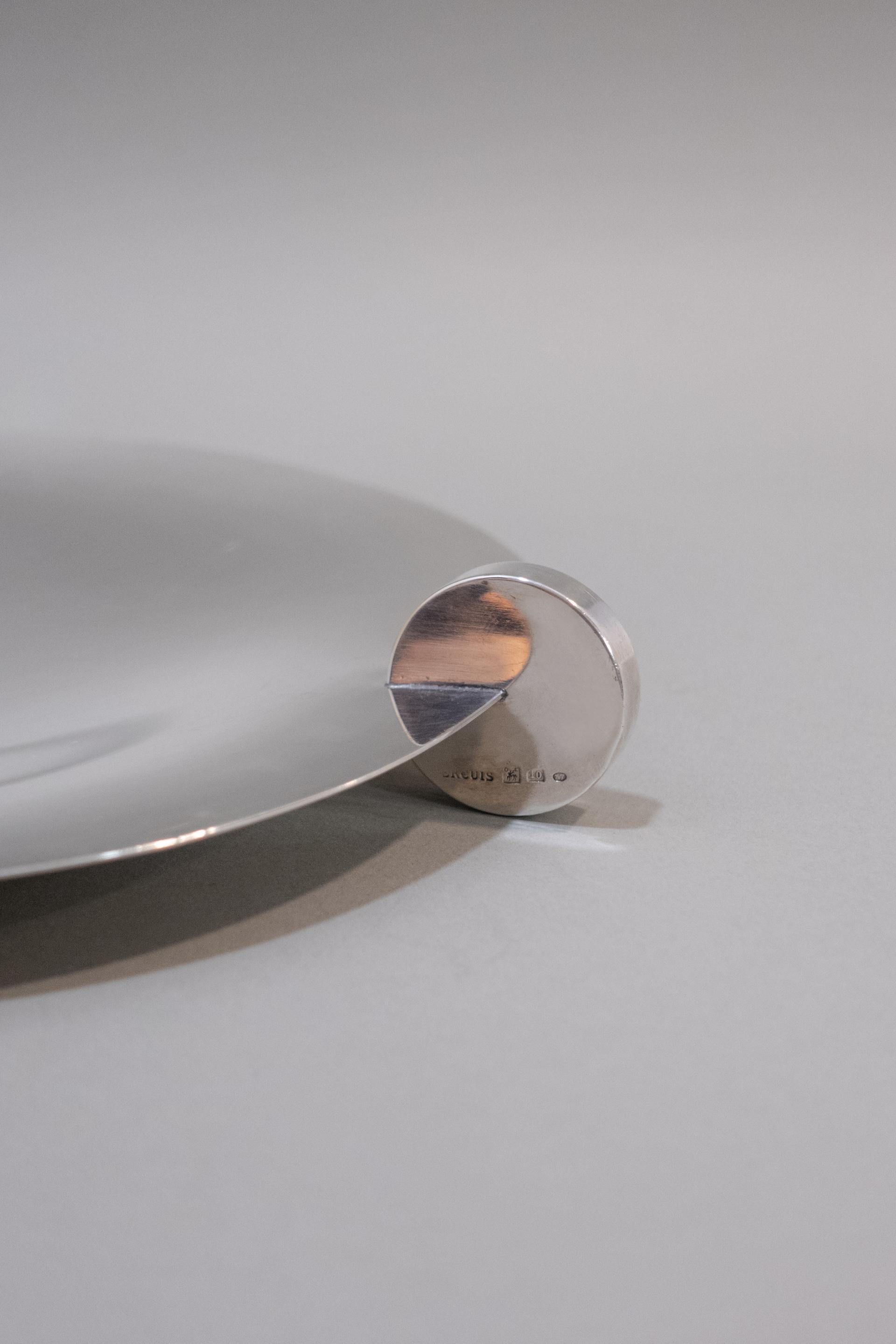 Ercuis Silver Plated Centerpiece Bowl