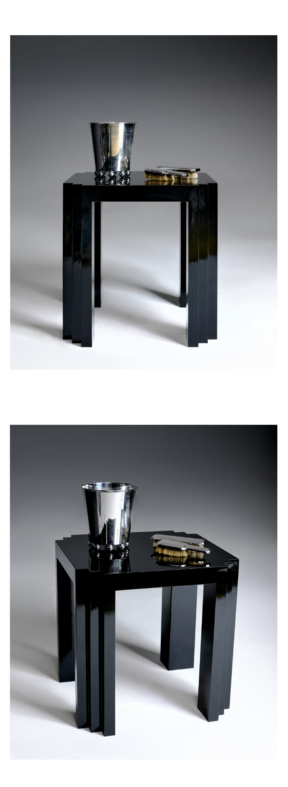 Black Laquered Coffee Table