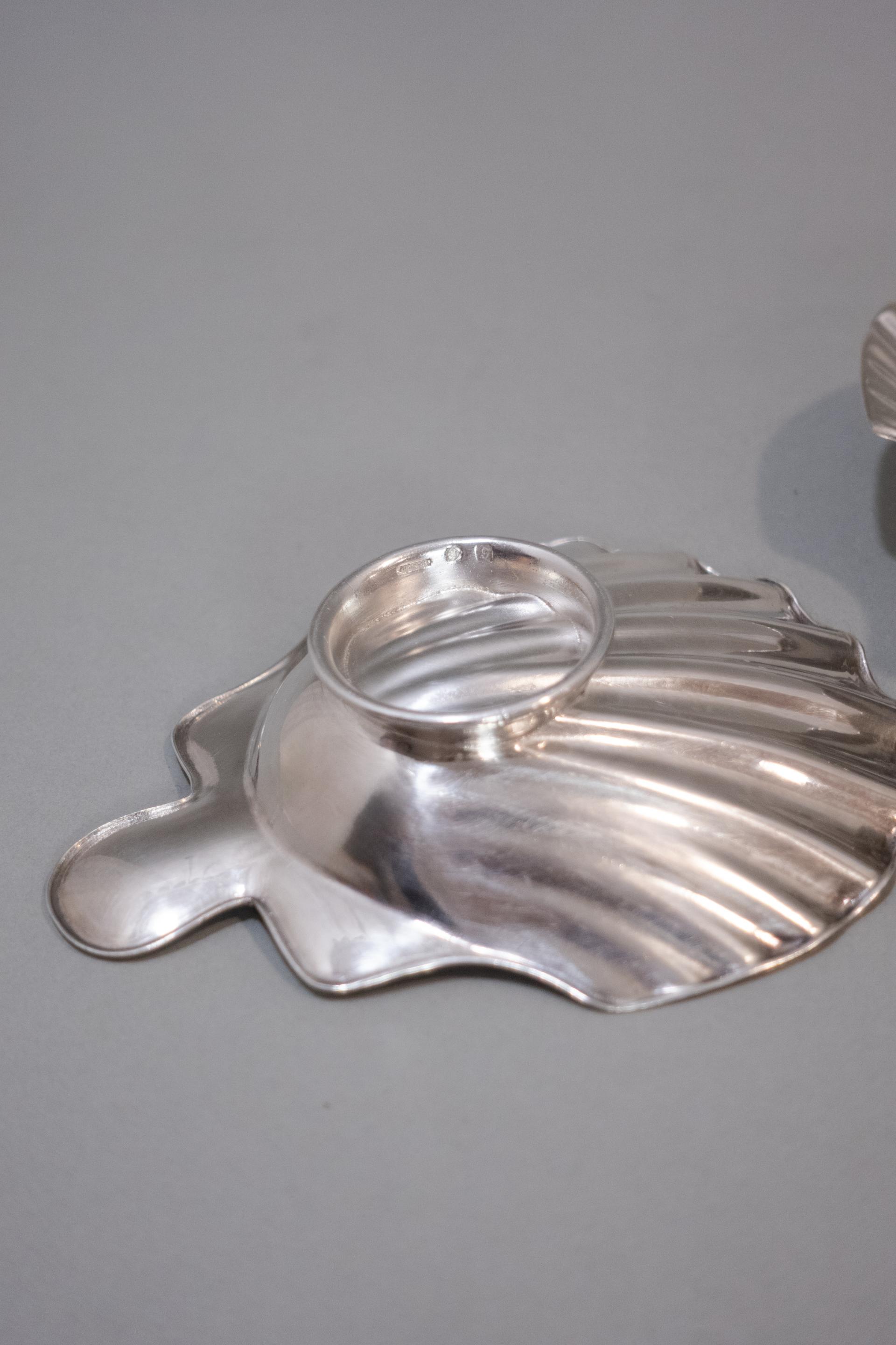 Christofle Silver Plated Shell Dish