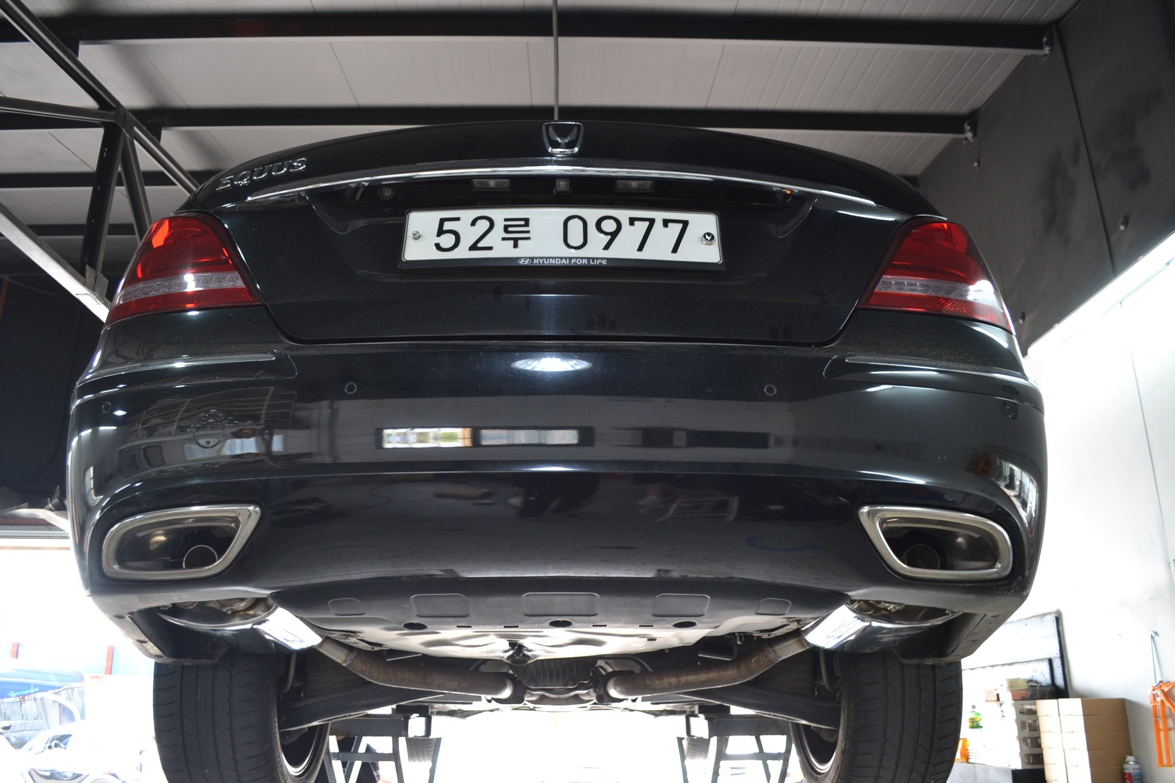 현대 에쿠스 VI 460 GT 타입 3 가변 소음기와 G7 레조네이터 장착 : DSC_1905.JPG