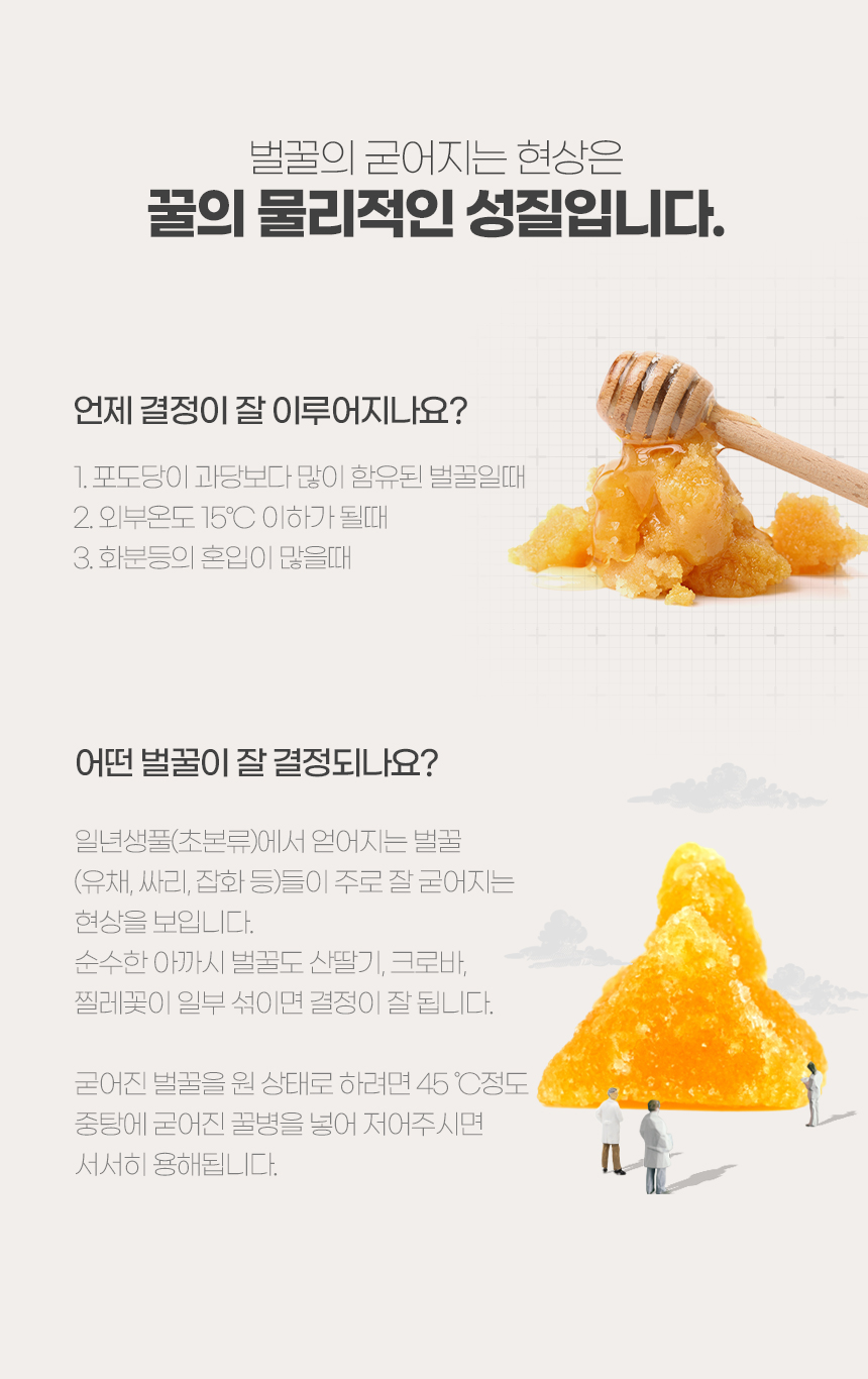 꿀바른 국산 아카시아꿀 500g / 1kg / 2.4kg