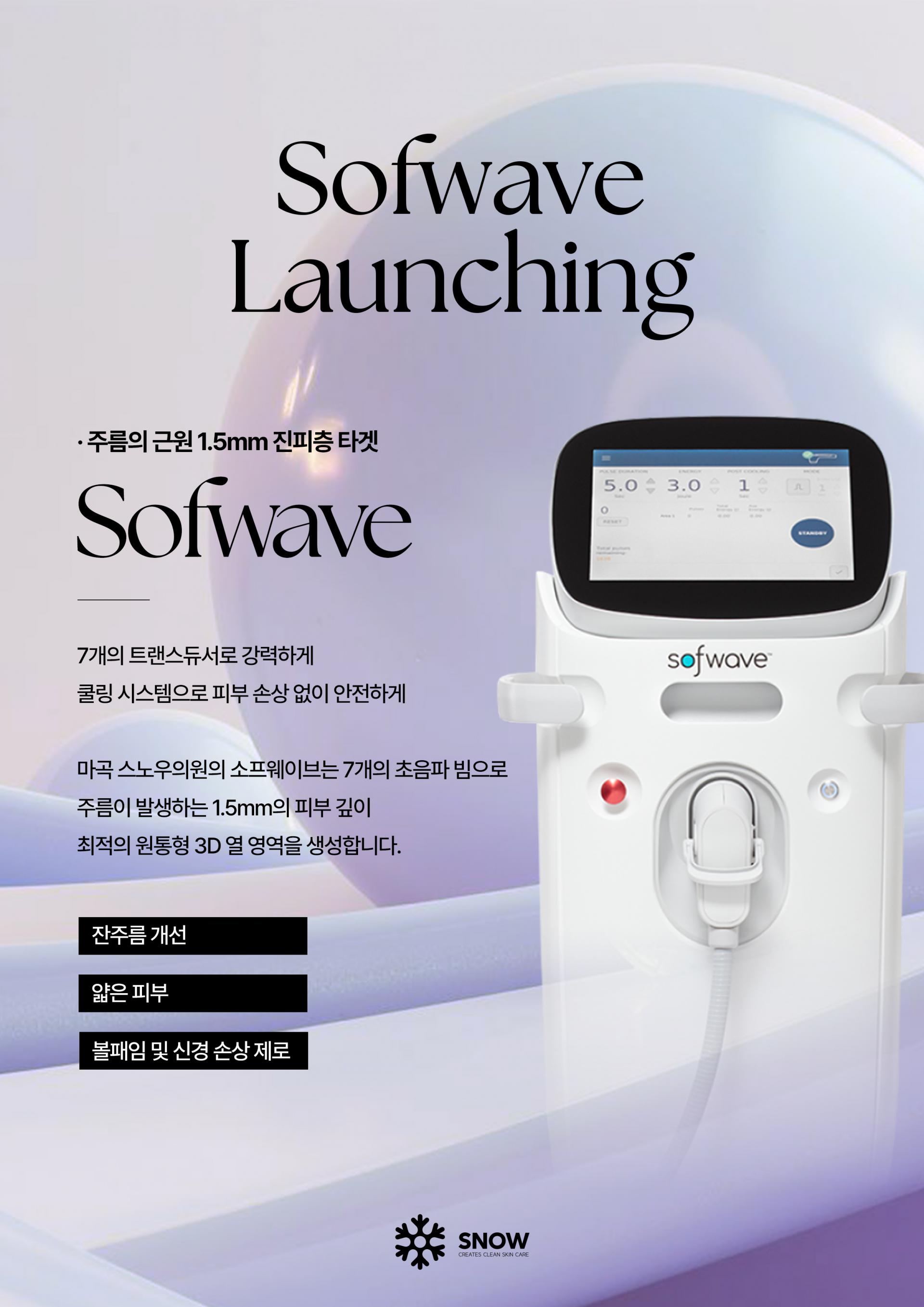 소프웨이브 런칭