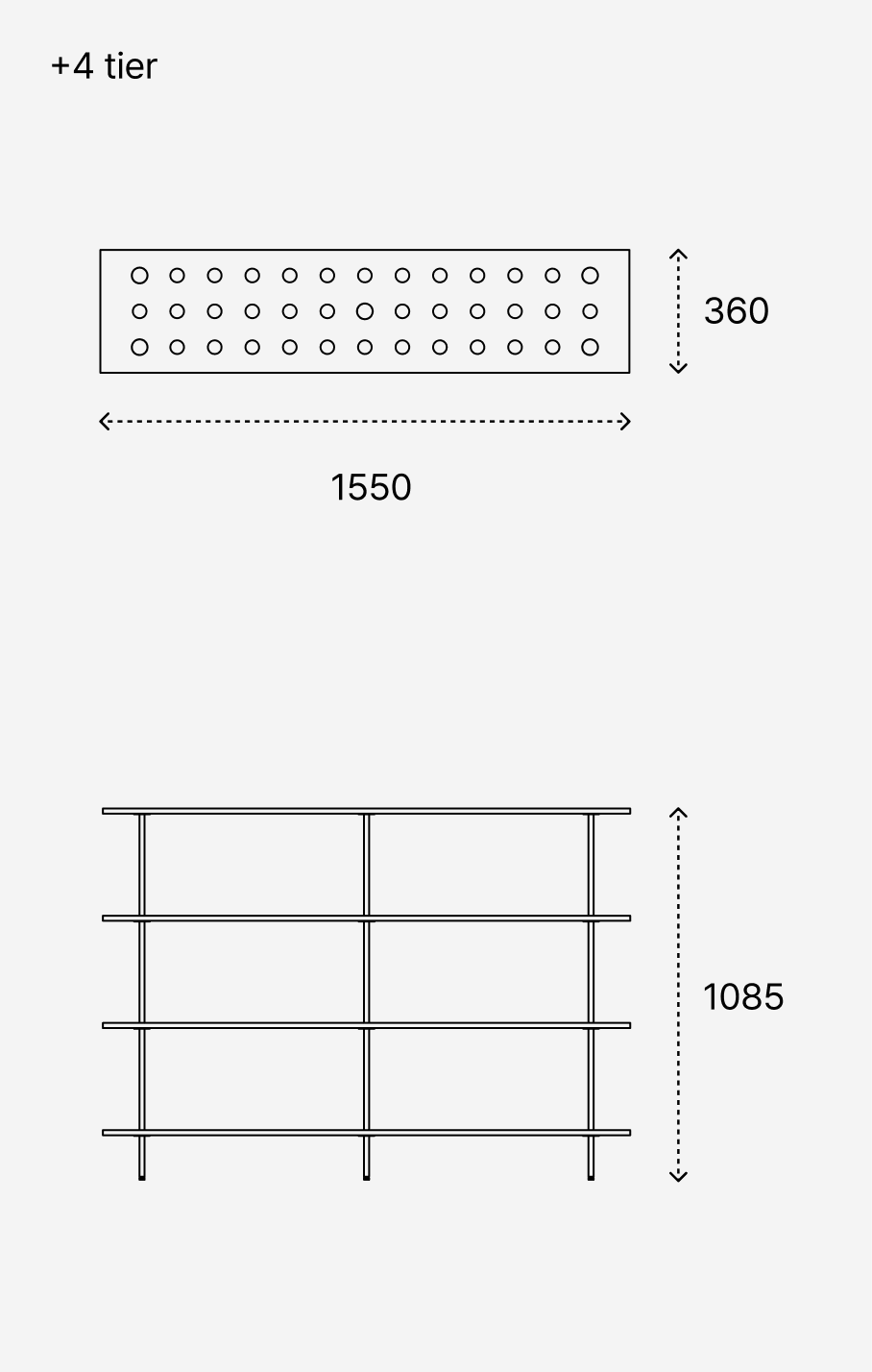 REFLECT Tables 400 - High