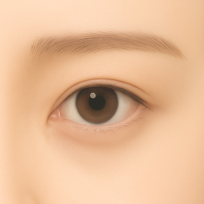 앞트임 복원 후
