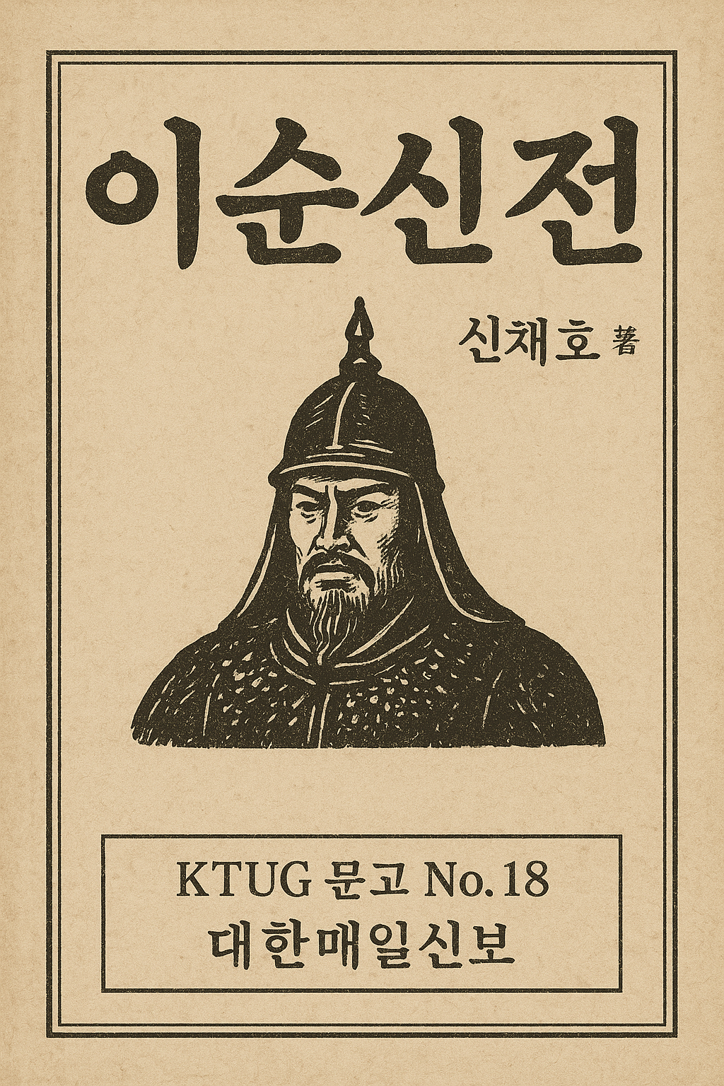 마크다운으로 책을 만들어보자: 신채호의 이순신전 : noname's ktug Shelter
