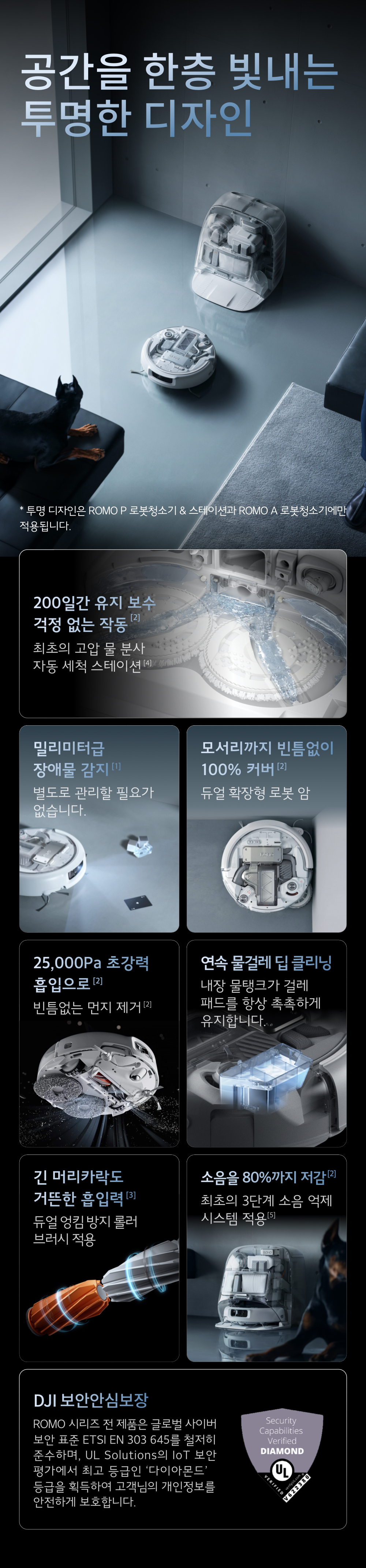 DJI ROMO P 자동 물공급 조절