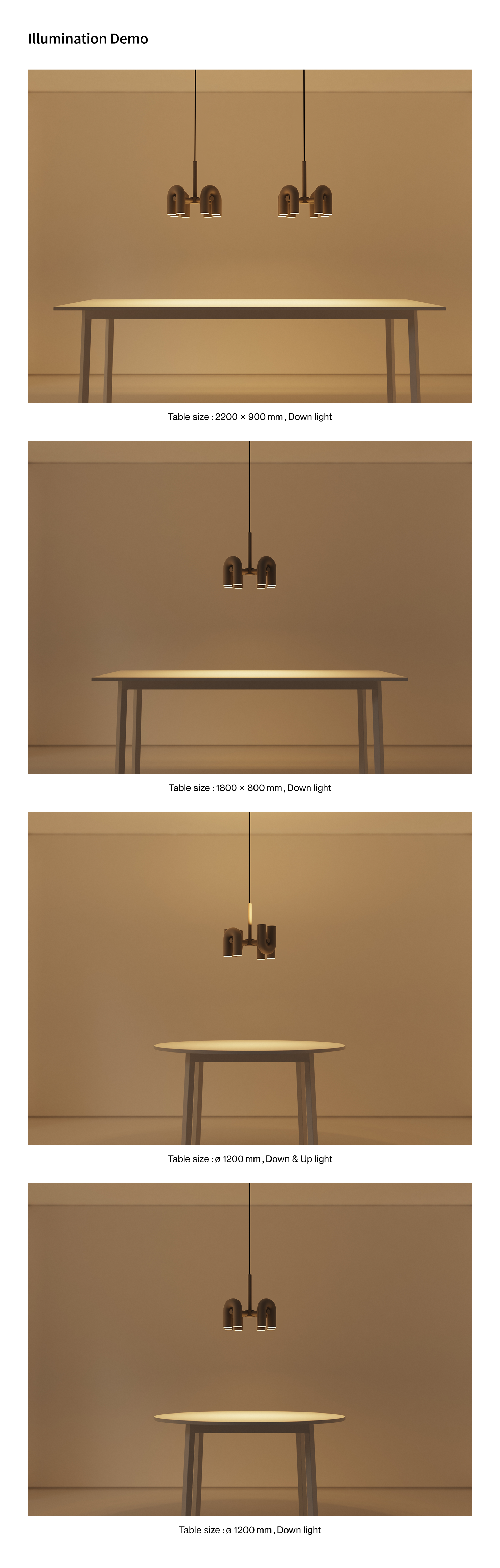 cirkus chandelier pendant small