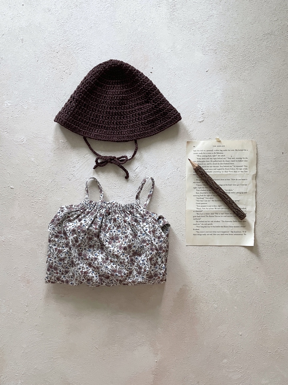 [PATTERN] Linen bucket hat