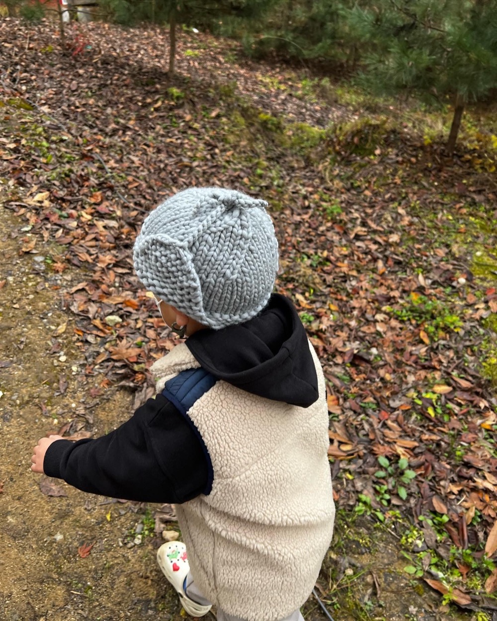Cozy ear flap hat